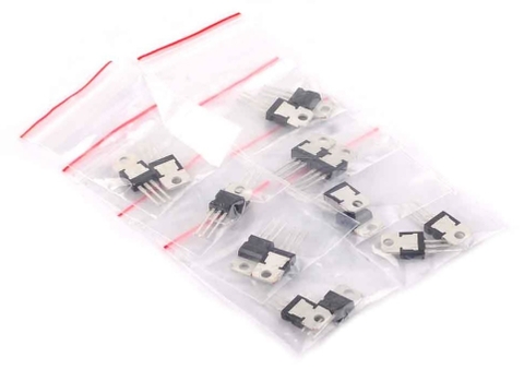 Bộ 8 loại IC ổn áp tuyến tính thông dụng (8 kind LDO Linear Regulator)