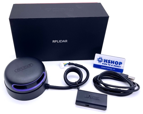 Cảm biến khoảng cách Triangulation Lidar RPLIDAR A2M12 360° Laser Range Scanner