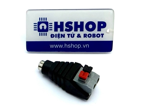 Đầu kết nối nhanh cấp nguồn DC cái 5.5 x 2.1mm