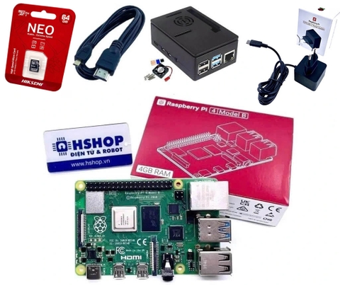 Combo Raspberry Pi 4 Model B Pro Kit