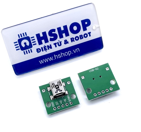 Mạch ra chân Mini USB to DIP Breakout Board