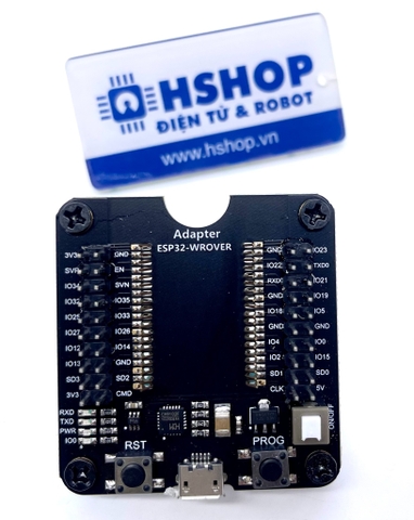 Đế nạp ra chân Wifi BLE SoC ESP32 ESP32-WROVER Programmer Adapter