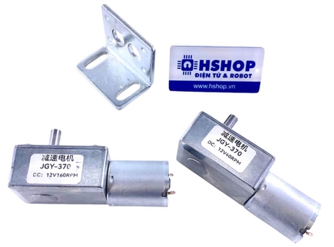Động cơ DC giảm tốc JGY370 High Torque Self-Lock DC Geared Motor