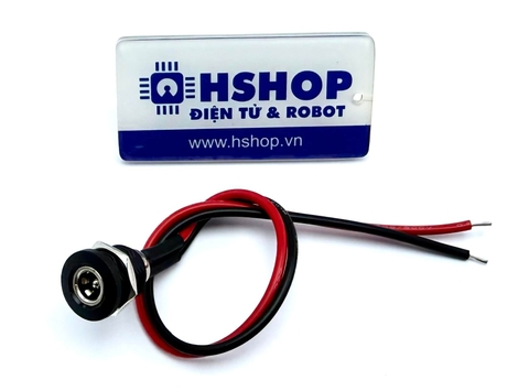 Dây DC Cái Có Ren 5.5 x 2.1mm Female DC Power Jack Cable loại tốt