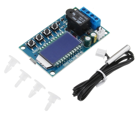 Cảm biến nhiệt độ Relay chỉnh mức hiển thị LCD XY-T01