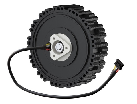 Waveshare DDSM400 Direct Drive Servo Motor, All-In-One Design, Hub Motor, Supports LIN bus communication