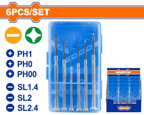 Bộ 6 tua vít chính xác Wadfow WSS2B26 Precision Screwdriver Set