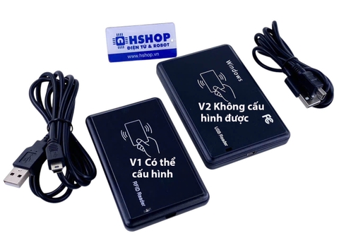 Đồ đọc thẻ RFID IC Card / Tag Reader 13.56MHz USB