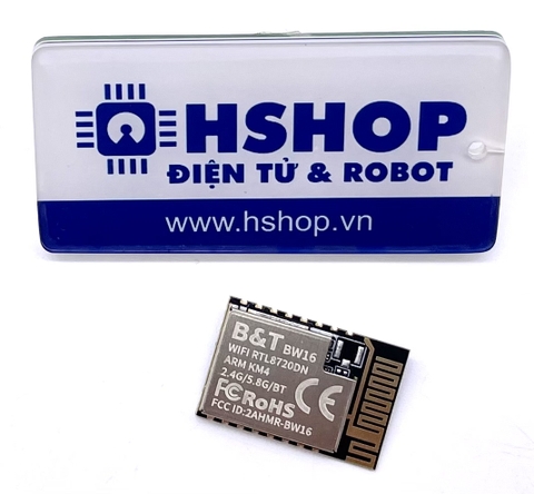 Mạch thu phát Dual-band Wi-Fi + Bluetooth SoC RTL8720DN BW16 Module Ai-Thinker