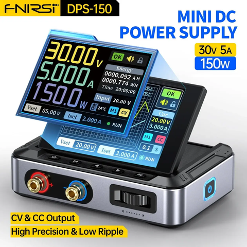Bộ nguồn FNIRSI® DPS-150 Mini DC Adjustable Power Supply