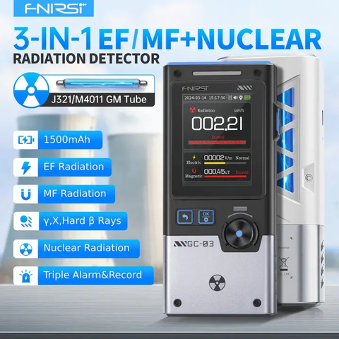 Máy đo bức xạ FNIRSI® GC-03 Multifunctional Radiation Detector