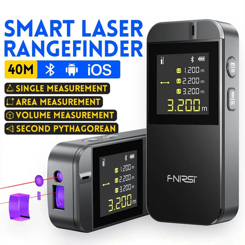 Máy đo khoảng cách FNIRSI® IR40 Smart Laser Rangefinder