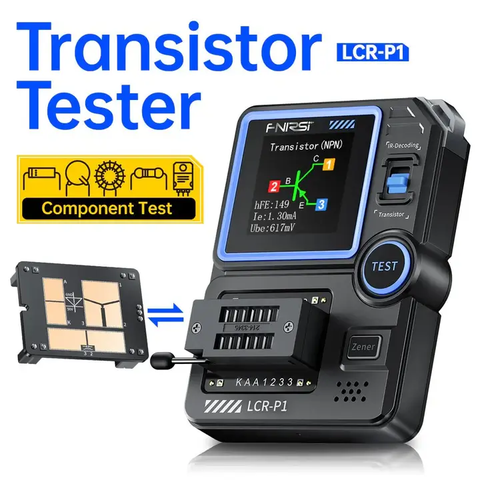 Máy đo linh kiện FNIRSI® LCR-P1 Multifunction LCR Transistor Capacitor Tester
