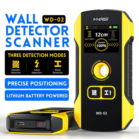 Máy dò quét âm tường FNIRSI® WD-02 Wall Detector Scanner