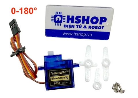 Động cơ RC Servo SG90 0-180° (loại tốt)