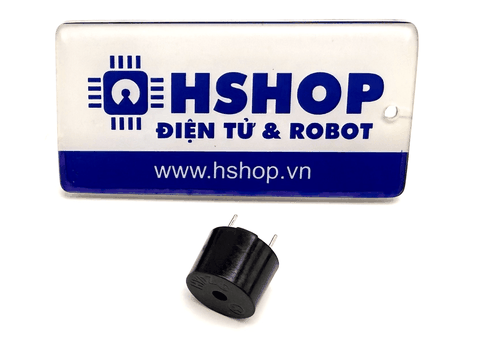 Còi Active Buzzer 5VDC Ø12 x 9.5mm