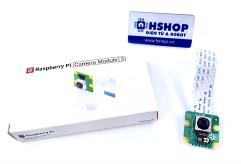 Raspberry Pi Camera Module 3 Standard 75° IMX708 12MP sensor and autofocus