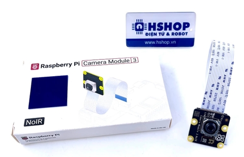 Raspberry Pi Camera Module 3 NoIR Standard 75° IMX708 12MP sensor and autofocus