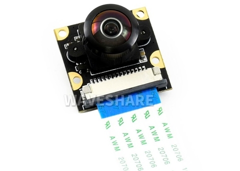 IMX219 Camera Module, 200 Degree FoV, 8MP, Applicable for Jetson Nano and Raspberry Pi