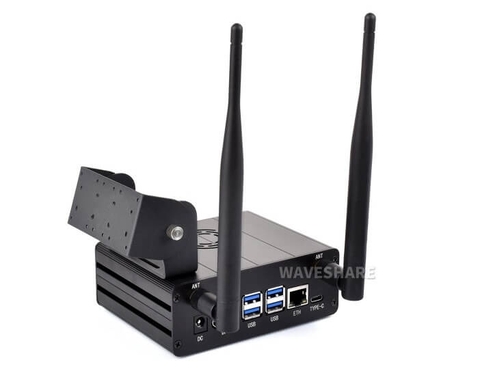 Vỏ case Waveshare Jetson Orin Aluminum Alloy Case, With Camera Holder