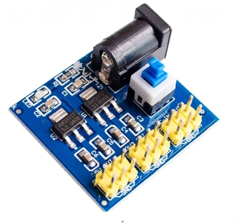 Mạch cấp nguồn DC-DC Power Supply 3.3VDC 5VDC ASM1117