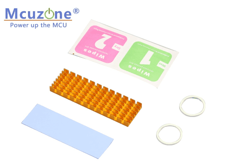 Tản nhiệt cho ổ cứng M.2 NVMe PCIe SSD 2280 Heatsink Mcuzone