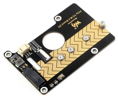 Mạch Waveshare PCIe To M.2 NVMe PCIe SSD Adapter Board (D) for Raspberry Pi 5