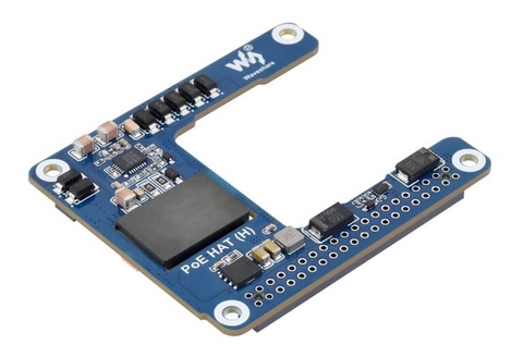 Mạch Waveshare PoE HAT (H) For Raspberry Pi 5