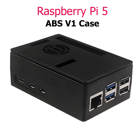 Vỏ bảo vệ bằng nhựa ABS Case for Raspberry Pi 5 V1
