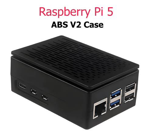 Vỏ bảo vệ bằng nhựa ABS Case for Raspberry Pi 5 V2