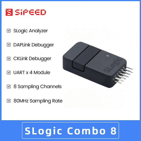 Sipeed SLogic Combo 8 Logic Analyzer DAPLink CKLink Debugger Tool