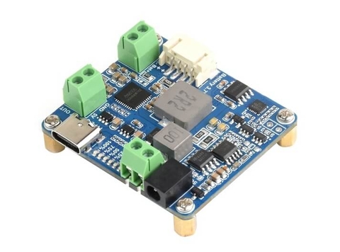 Mạch điều khiển sạc NLMT Waveshare Solar Power Manager Module (D), Supports 6V~24V Solar Panel