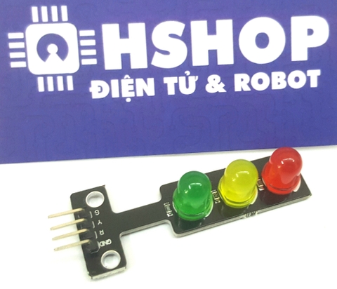 Mạch hiển thị led đèn giao thông traffic light