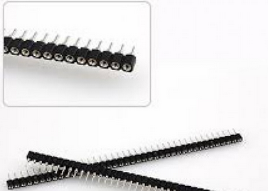 Rào cái đơn lỗ tròn 2.54mm female pin header 1x40