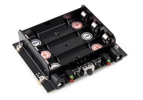 Waveshare Uninterruptible Power Supply UPS Module (C) For Jetson Orin, Supports 21700 Li battery, Pogo Pins Connector