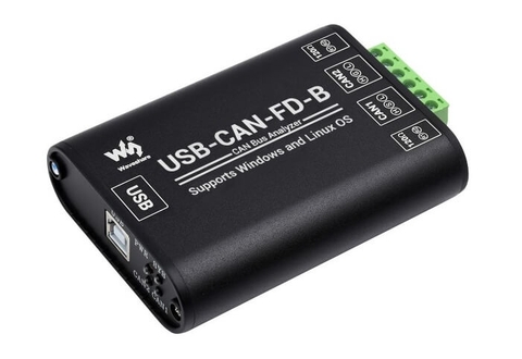 Bộ chuyển Waveshare Industrial Grade USB To CAN/CAN FD Bus Data Analyzer (USB-CAN-FD-B)