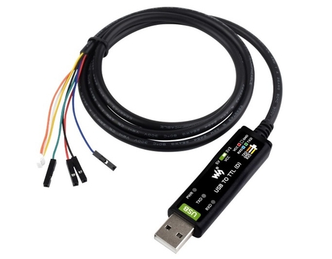 Waveshare Industrial USB TO TTL (D) Serial Cable, Original FT232RNL Chip