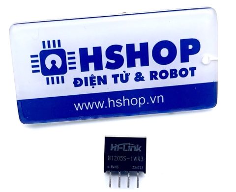 Nguồn cách ly DC-DC Isolated Power Module Hi-Link HLK-B1205S-1WR3 12VDC to 5VDC 1W
