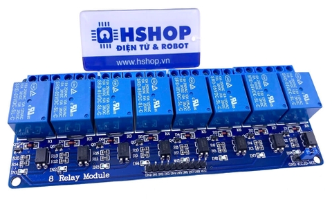 Mạch 8 Relay Opto cách ly 5VDC