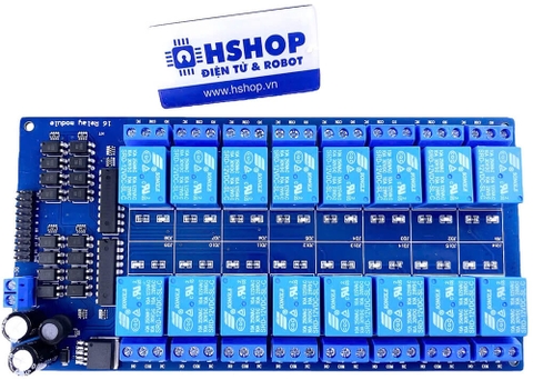 Mạch 16 Relay Opto cách ly