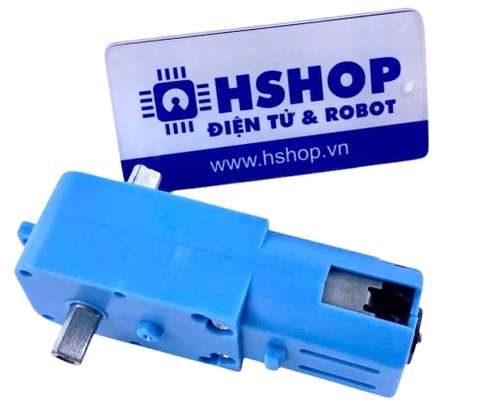 Động cơ DC giảm tốc V1 hộp số kim loại Dual Shaft Metal Geared TT Motor