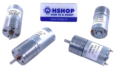 Động cơ DC giảm tốc JGA25-370 DC Geared Motor