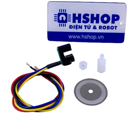Bộ Encoder 100 xung 2 kênh AB (Encoder 100 PPR 2 Phase)
