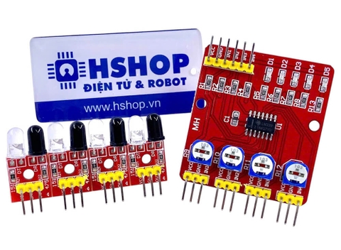 Cảm Biến vật cản, dò line 4 Kênh