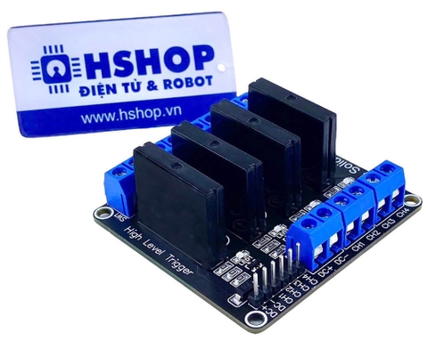Mạch 4 Solid State Relay SSR 2A/240VAC