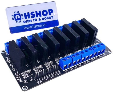 Mạch 8 Solid State Relay SSR 2A/240VAC