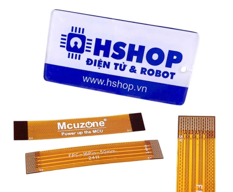Cáp kết nối Raspberry Pi 5 PCIe Flex Cable 16Pin FPC 50mm Mcuzone