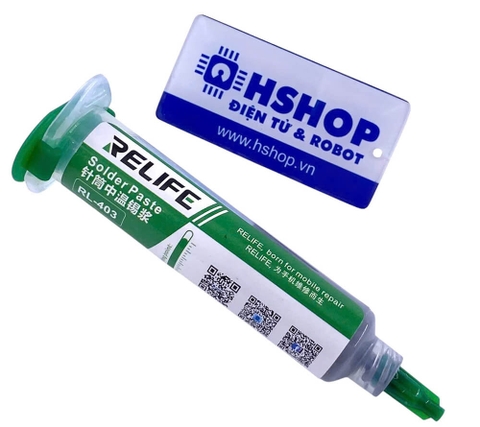 Thiếc hàn dạng kem RELIFE Solder Paste RL-403 35g Sn63Pb37 No-clean
