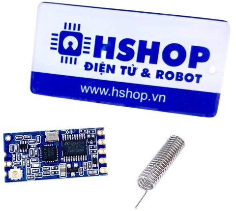 Module RF UART 433Mhz HC-12 khoảng cách 1Km