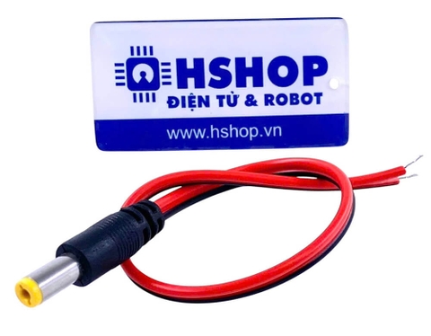 Dây DC Đực 5.5 x 2.1mm Male DC Power Jack Wire